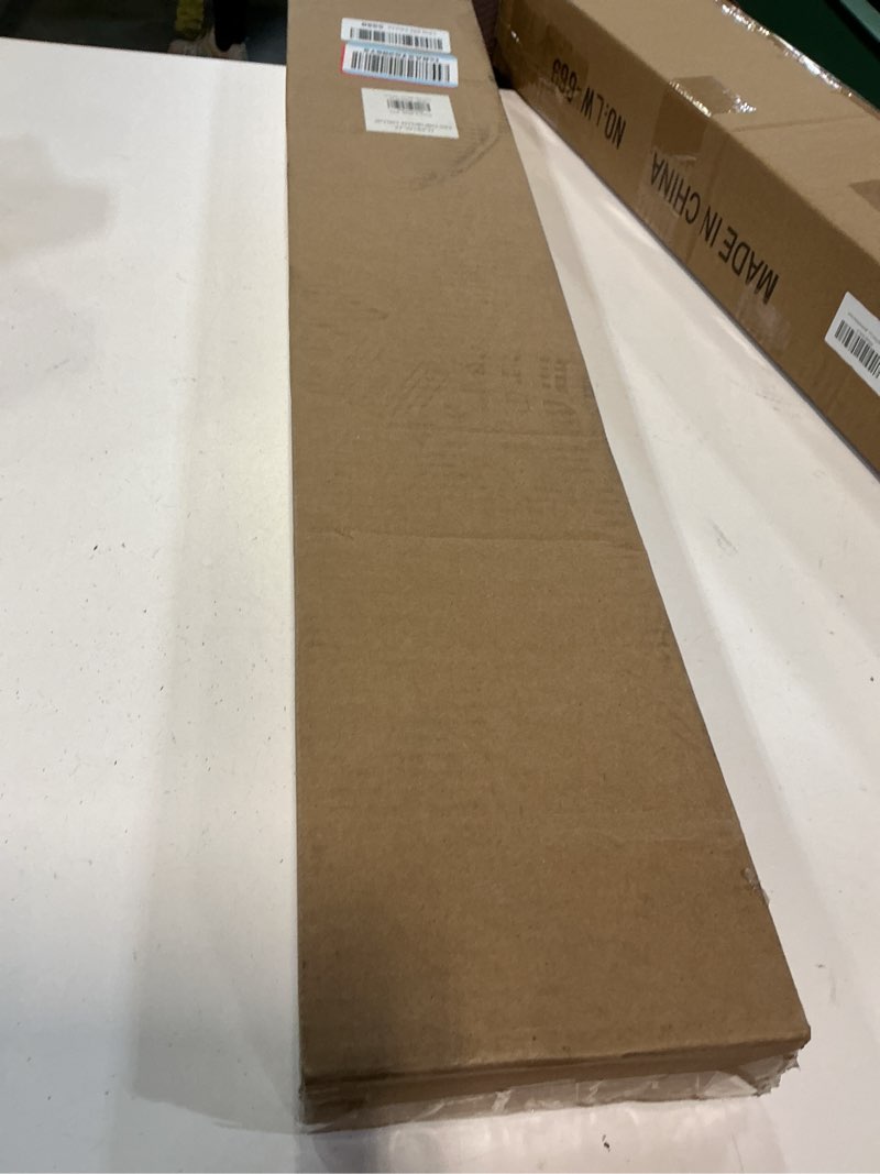 Condition photo showing New/Like New for lazblinds no tools no drill cordless cellular shades, top down bottom up (tdbu) honeycomb shades for home, blackout light blocking thermal insulation blinds for windows, 27" w x 64" h, white blackout - white 27" w x 64" h