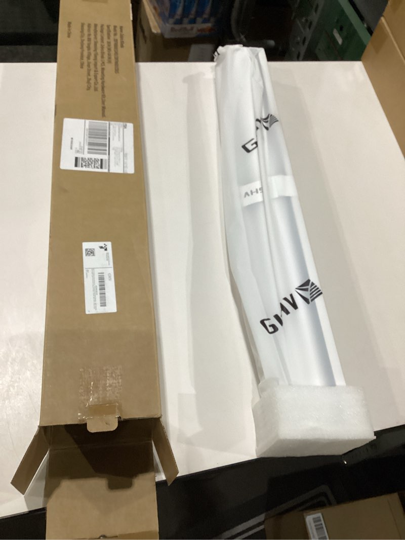 Condition photo showing New/Like New for GHV Cordless Zebra Blinds for Windows Free-Stop Shades Light Filtering Dual Layer Light Control for Day and Night (White, 28 in (W) x 64 in (H)) White 28 in (W) x 64 in (H)