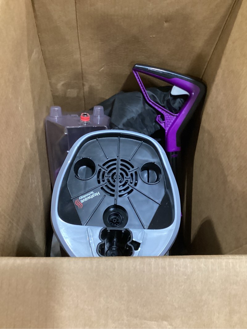 Condition photo showing As Is for bissell proheat 2x revolution pet pro plus, 3588f, upright deep cleaner, 30-minute dry time, dual dirt lifter powerbrush, hose & tool attachment, pet upholstery and tough stain tool included proheat revolution pet pro plus