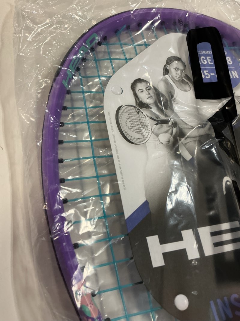 Condition photo showing Good Condition for Head Instinct 23 Pre-Strung Junior Tennis Racquet Purple 23" Tennis Racquet