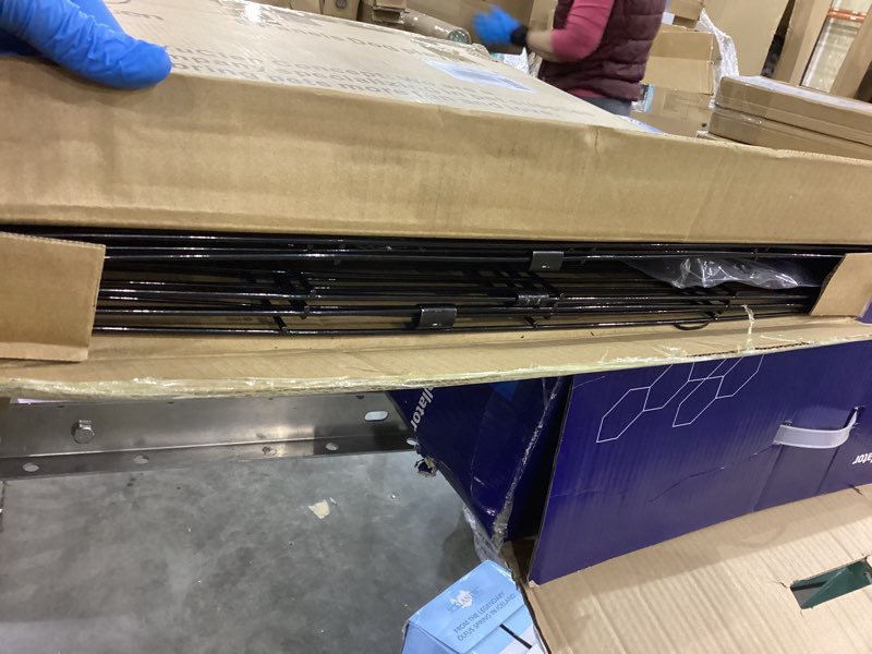 Condition photo showing As Is for PJYuCien Dog Playpen - Metal Foldable Dog Exercise Pen, Pet Fence Puppy Crate Kennel Indoor Outdoor with 8 Panels 24”H & Bottom Pad for Small Medium Pets 24"H Playpen+Bottom Pad