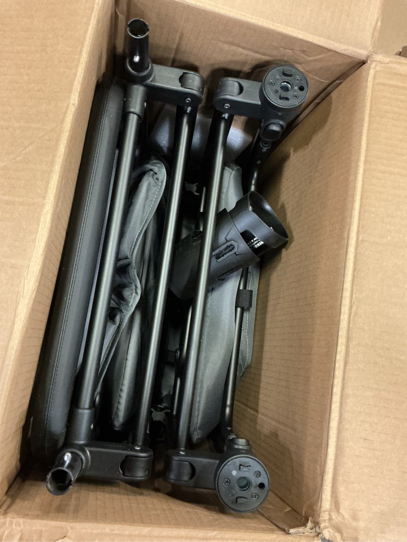 Condition photo showing Good Condition for Jeep Sport All-Terrain Stroller Wagon by Delta Children - Includes Canopy, Parent Organizer, Adjustable Handlebar, Snack Tray & Cup Holders, Grey/Bonfire