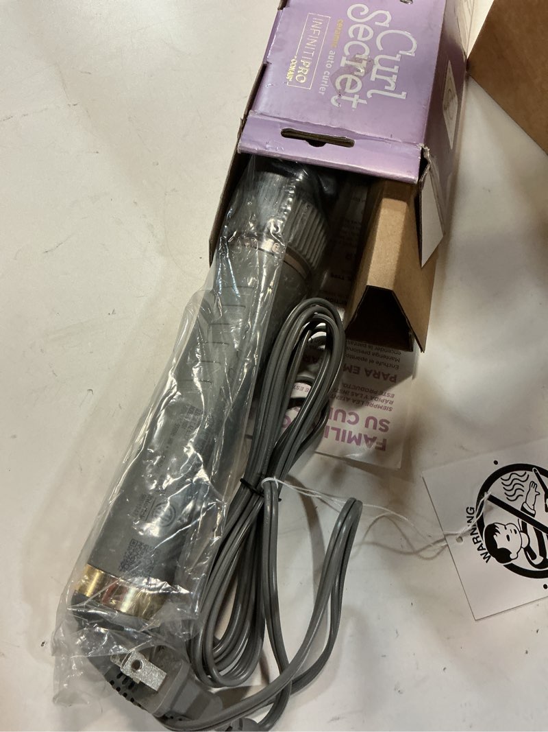Condition photo showing Good Condition for infinitipro by conair curl secret ceramic auto hair curling iron