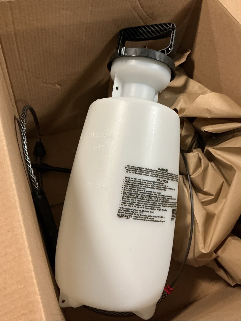 Condition photo showing Good Condition for roundup 190260 2-gallon lawn and garden sprayer for controlling insects and weeds or cleaning decks and siding 2 gallon sprayer