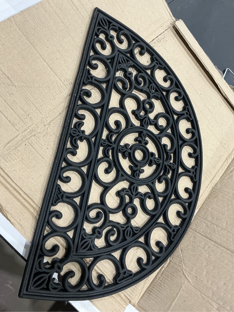 Condition photo showing As Is for similar item calloway mills 103711830 aristotle rubber doormat