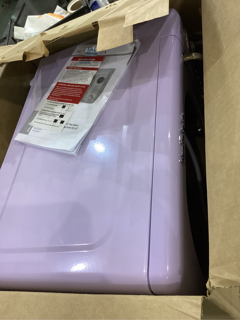 Nostagia retro microwave