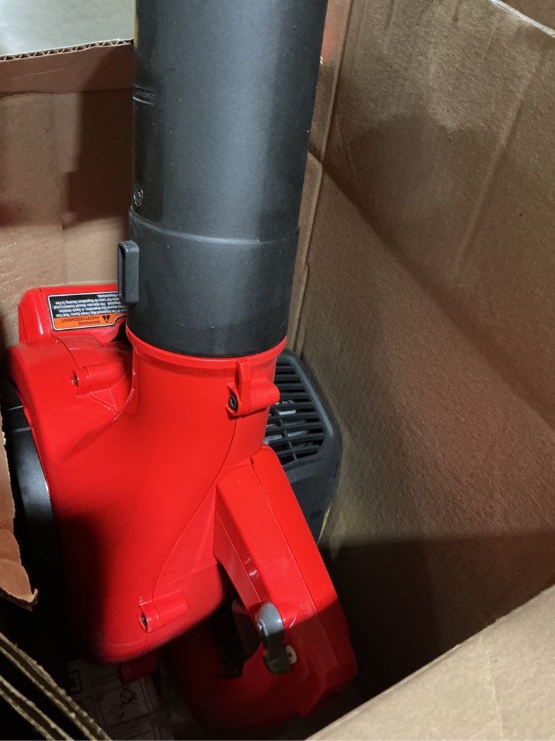 Condition photo showing As Is for craftsman cmxgaama25bl 200 mph 430 cfm gas handheld leaf blower