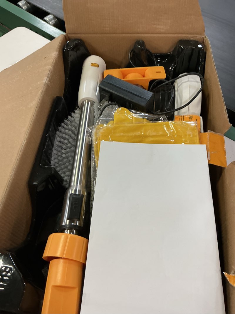 Condition photo showing Good Condition for qimedo 800rpm cordless electric mop, 6000mah battery electric power scrubber & mops for floor cleaning, best automatic spin mops with smart display,rotating mop with led light & water spray mop with 50-inch handle