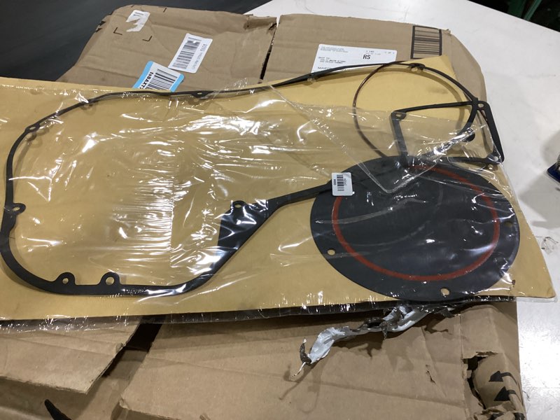 Condition photo showing As Is for new primary gasket kit compatible with dyna fxd flstf fxst twin cam bagger touring 1999-2006