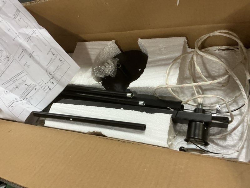 Condition photo showing Good Condition for Kitchen Island Lighting 3 Lights Linear Pendant Light Fixtures With Milk Glass Shades Black Farmhous