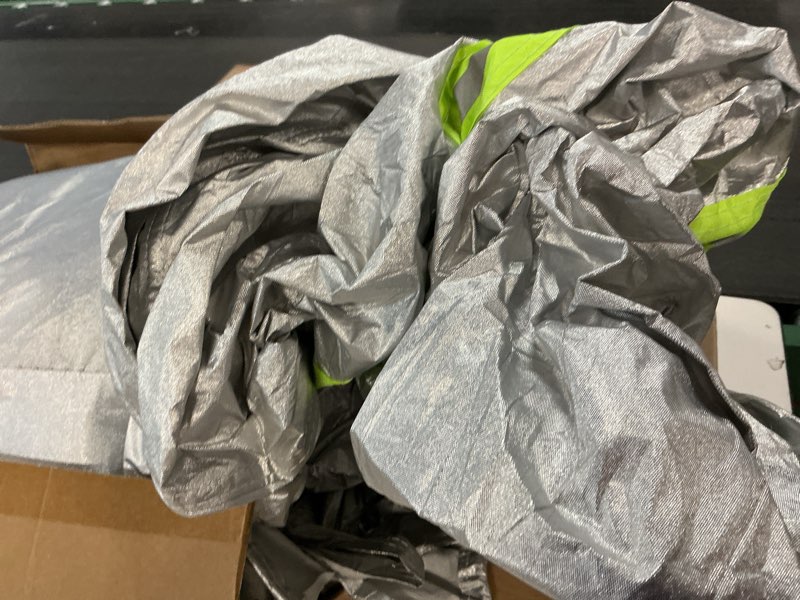 Condition photo showing As Is for GORDITA Car Cover, SUV Waterproof Car Covers for Automobiles All Weather Season UV Protection Snowproof Full Car Cover, Outdoor Full Cover Universal Fit SUV Up to 190?ÇÖ?ÇÖ ( Similar