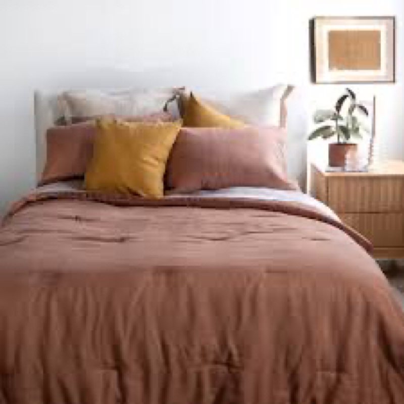 French Linen Comforter & Sham Set