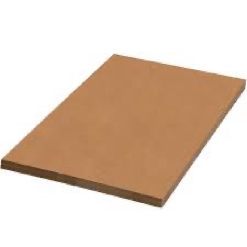 aviditi corrugated cardboard sheets, 15" x 15", kraft brown, for packing, mailing, and protecting products from forklift damage, 50 sheets