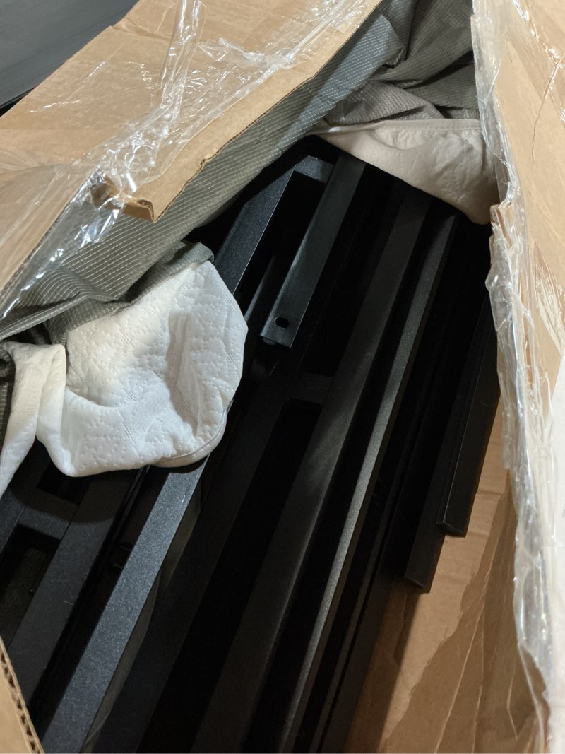 Condition photo showing As Is for Low Profile Box Spring Full Size, 3 Inch Box Spring for Full Bed, Heavy Duty Mattress Foundation, Metal Bed Base,Non-Slip,Easy Assembly Full 3 Inch