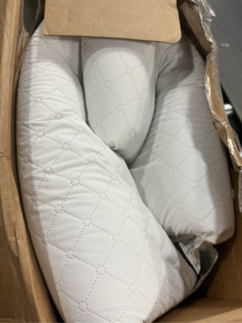 Condition photo showing As Is for Dream On Me Holly 3” Mini/Portable Crib Mattress, Greenguard Gold & BSA Certified, Fits Portable & Mini Cribs, Lightweight Fiber Core, Waterproof Vinyl Cover (38"x24"x3")