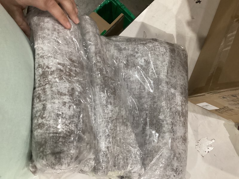 Condition photo showing Good Condition for DEXI Hallway Washable Runner Rug 3x12, Modern Abstract Soft Thin Kitchen Runner with Non Slip Backing, Low Pile Entryway Floor Rug, Stain Resistant Carpet for Bedroom Living Room, Grey Brown 3' x 12' (Rectangular) Grey Brown