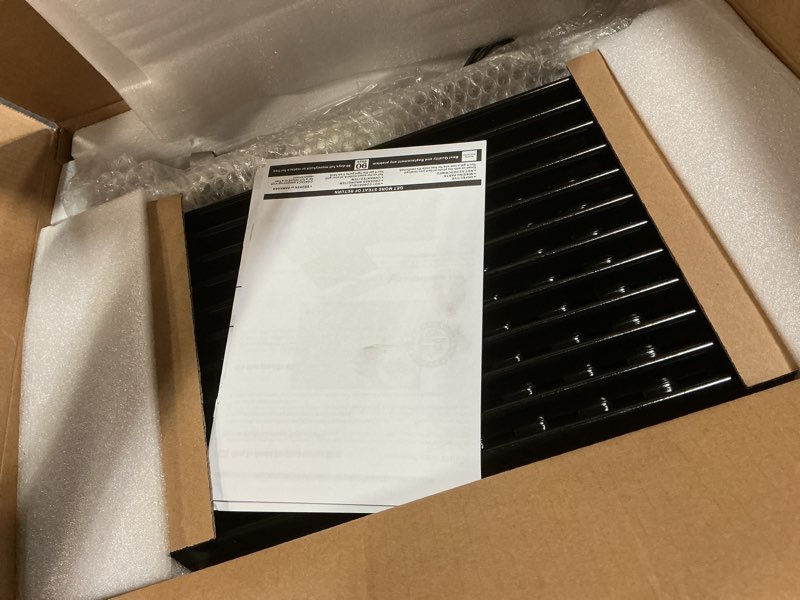 Condition photo showing Good Condition for parts for char-broil tru-infrared grill parts 463633316 fits charbroil performance 2burner 463645015 463672016 463370719 463336016 463672216 grills stainless steel burners heat plates cooking grates 17"d x 17"w porcelain enameled grate +burner set