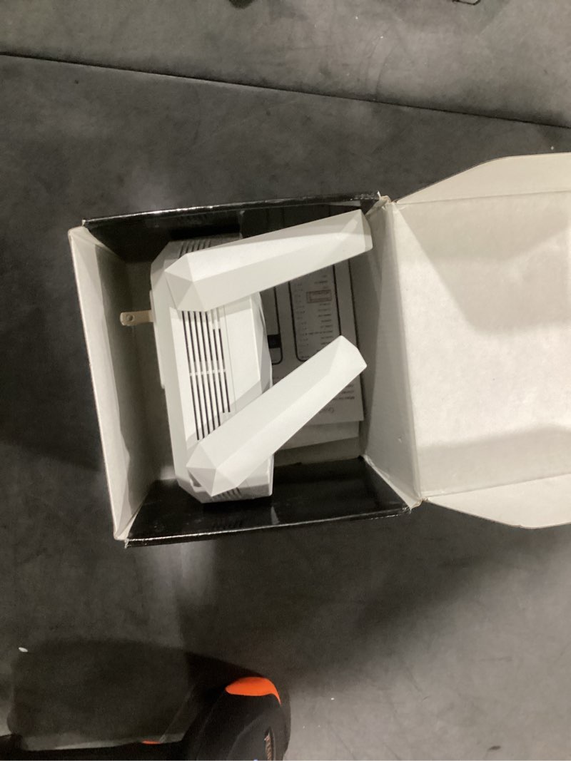 Condition photo showing Good Condition for 2026 ax3000 wifi 6 extender, wifi extender signal booster for home-dual band (2.4g/5.8g), gigabit ethernet port,up to 12,000 sq.ft. & support 99+ smart devices easy setup & faster speed (white)