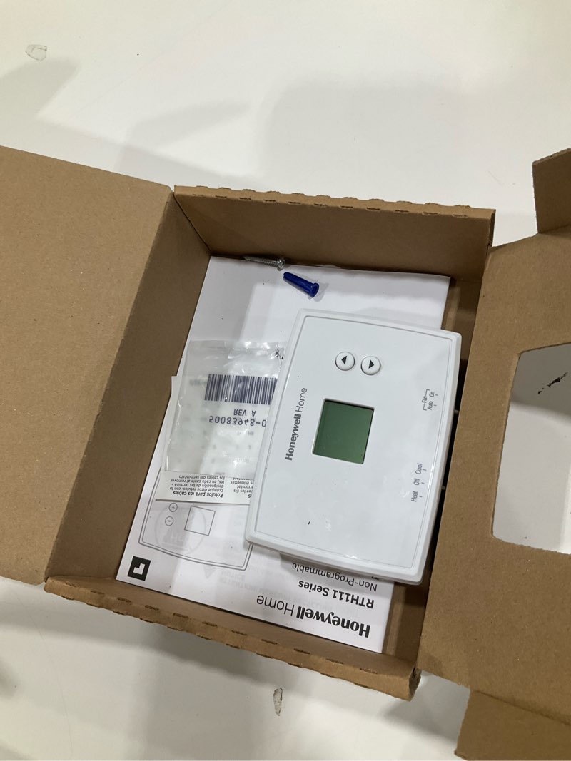 Condition photo showing Good Condition for honeywell home electronic non-programmable thermostat