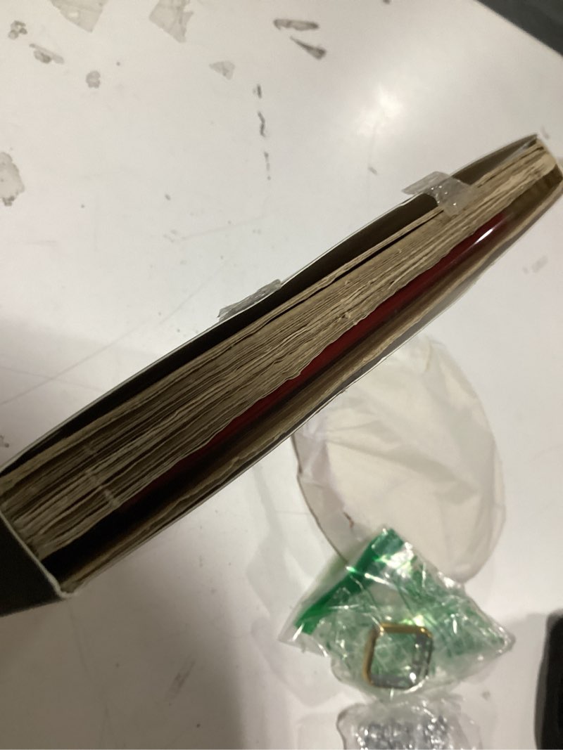 Condition photo showing New/Like New for 6 in 1 Rafter Square with Carpenter Pencil, 7in Rafter Square Multi-Purpose Carpenter Tools:Square,Protractor, 1/16" Precision Steel Ruler,Marking Gauge,T-Bevel Gauge,Bubble Level Red with pencil