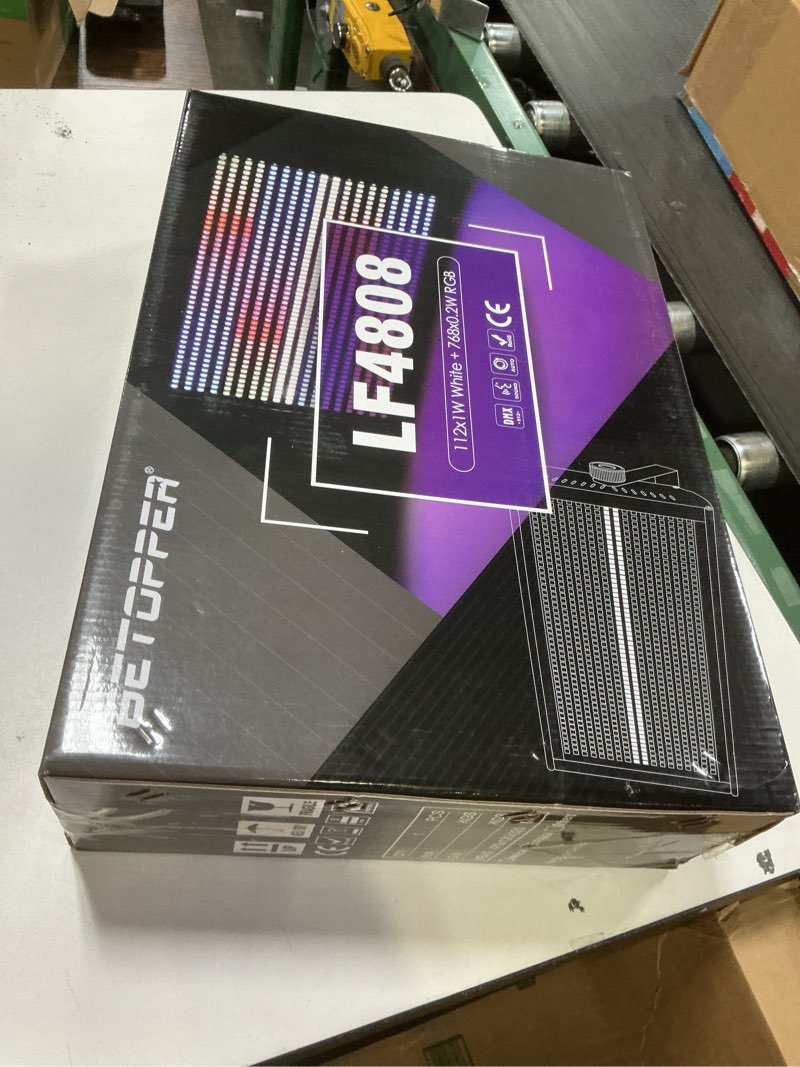 Condition photo showing New/Like New for Betopper LF4808 260w Matrix Strobe Effect Lights, Wash Strobe and Blinder Stage Lights, Pixel Mapping & Zonal Control Effects Stage Lighting, Uplights DMX Dj Lights for Party Wedding Club Bars Show,4S 