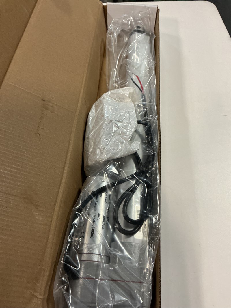 Condition photo showing Good Condition for ECO-WORTHY Linear Actuator Heavy Duty 3000N/660lbs with Mounting Brackets Multi-Function (12V, 12") 12 Inch Silver