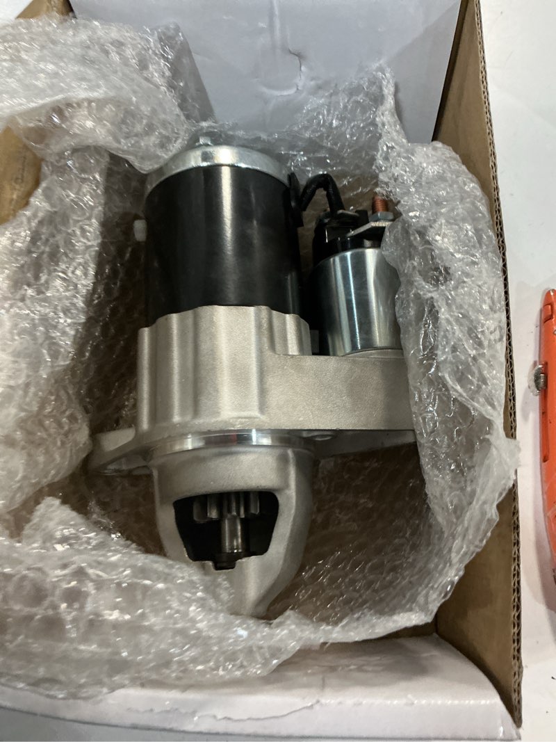 Condition photo showing Good Condition for 19145n starter motor fits for chrysler 200 15-17 jeep cherokee 14-19 compass 17-20 renegade 15-20 fiat 500x 16-18 promaster city 15-20 l4 2.4l replaces 19145r m0t39071 068084005aa 1.4kw 10tooth