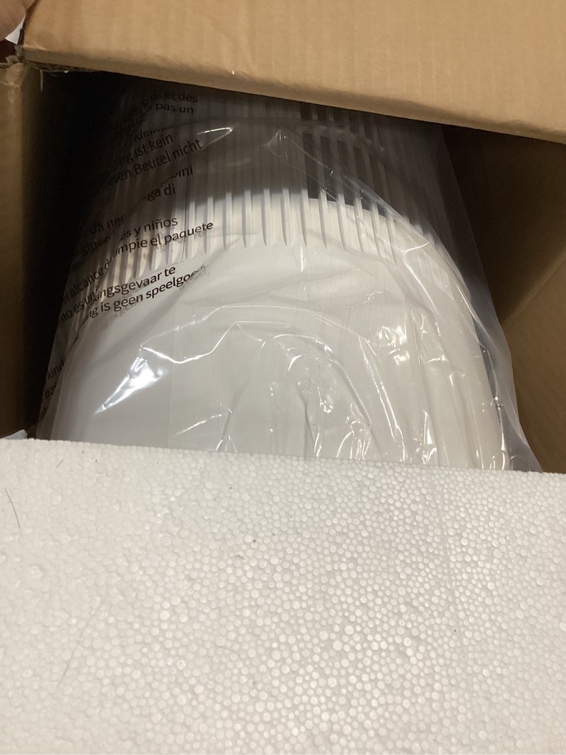 Condition photo showing Good Condition for switchbot air purifiers for home large room with matter up to 3620 ft², 20db, washable pre-filter, pet mode, 10 rgb colors, aromatherapy, work with apple home, google home, homeassistant air purifier - floor model - standard white