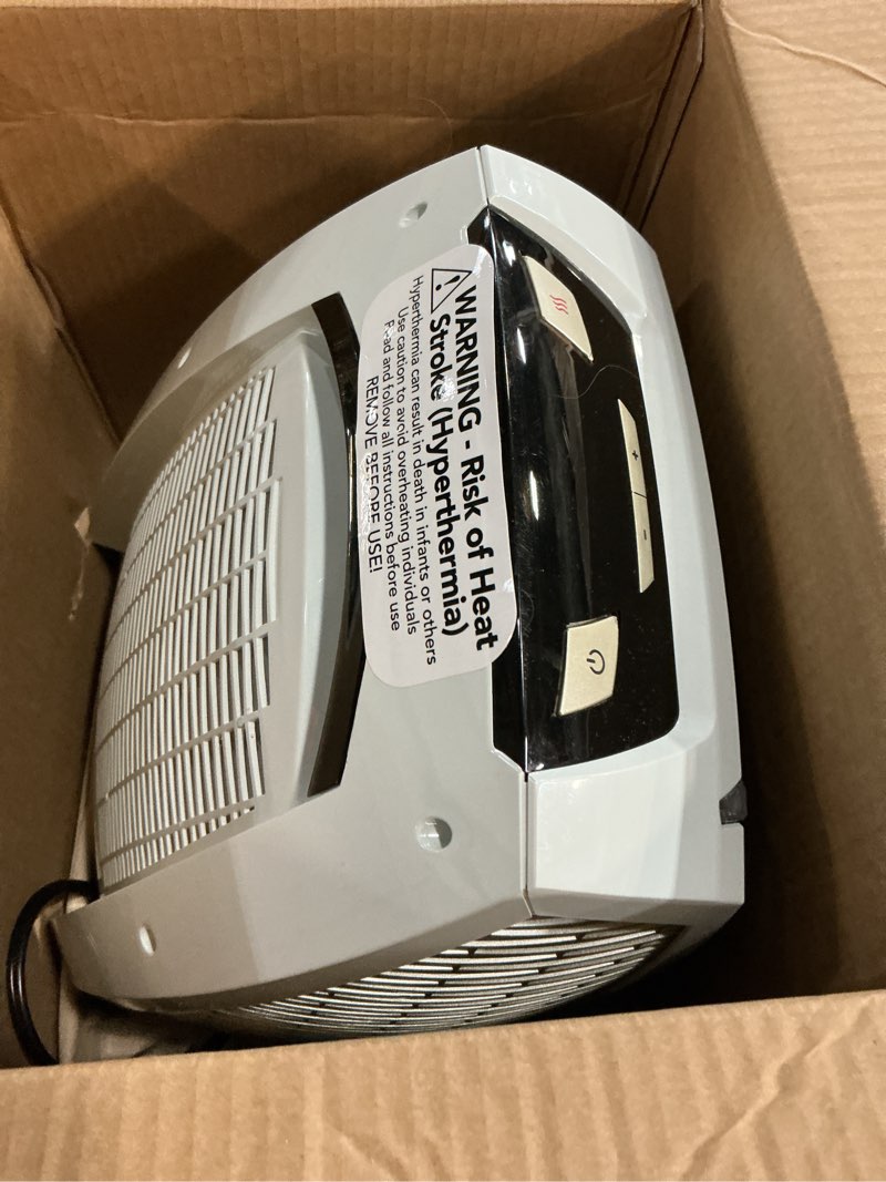 Condition photo showing Good Condition for Vornado AVH10 (2025) Space Heater for Home, Fan Only Option, Digital Display with Adjustable Thermostat, Advanced Safety Features, Auto Climate Control, Whole Room Electric Heater for Indoors, White AVH10 (2025 Model)