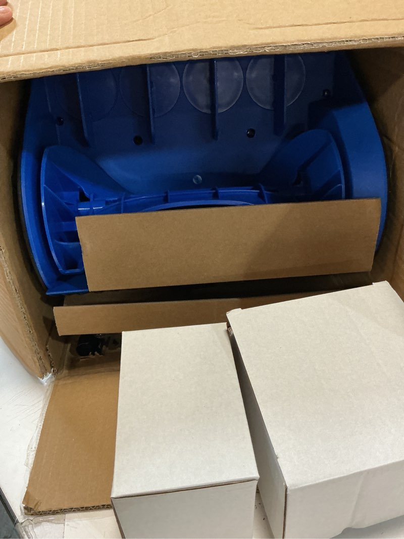 Condition photo showing New/Like New for SOYUS Cordless Snow Shovel, 20V Electric Snow Blower, 12-Inch Clearing Width & 20-Ft Snow Throw, with LED Spotlight and Adjustable Front Handle (4.0Ah Battery, Quick Charger and Dust Cover Included) 12 Inch Bent Pipe with LED Light