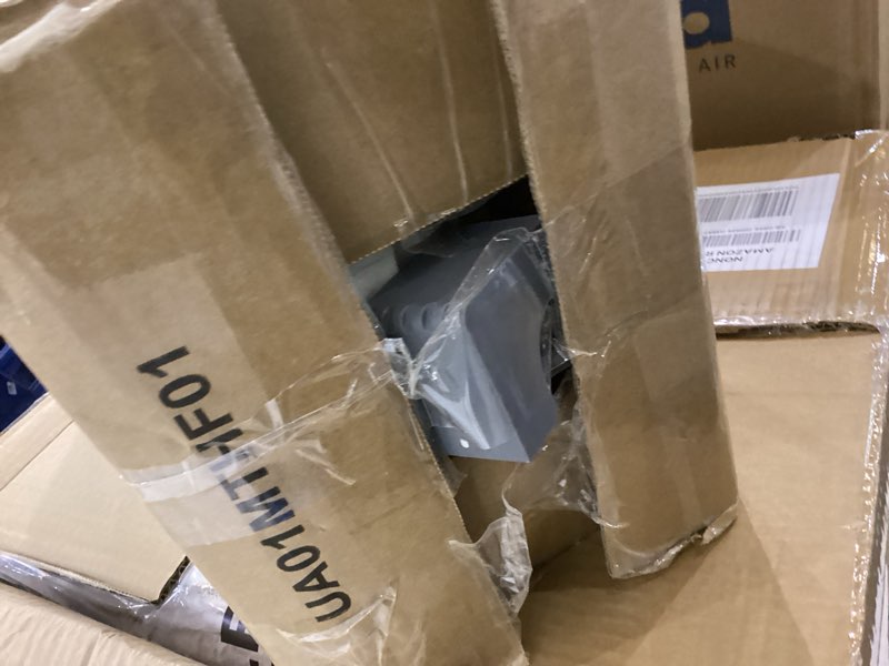 Condition photo showing New/Like New for Over-The-Toilet Storage Rack, 3-Tier Bathroom Shelves Over Toilet, Above Toilet Storage, Behind Toilet Bathroom Organizer, Space Saver, Freestanding, Rustic Brown Rustic Brown+black