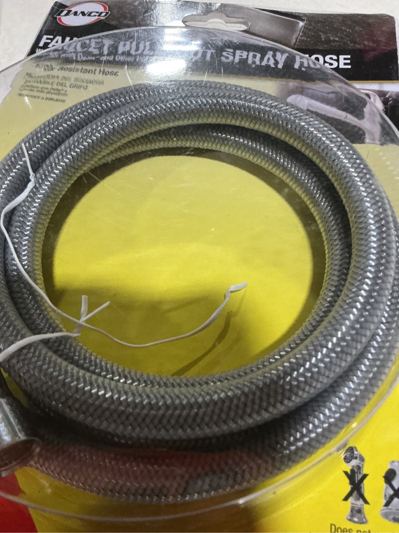 Condition photo showing As Is for danco for delta and moen faucet pull-out spray hose