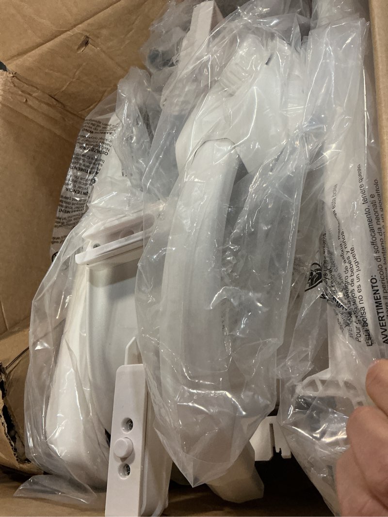 Condition photo showing Good Condition for baby high chair, babies and toddlers convertible slim high chair with 6 growing stages from infant to toddler seating with removable tray, easy to clean,beige cushion