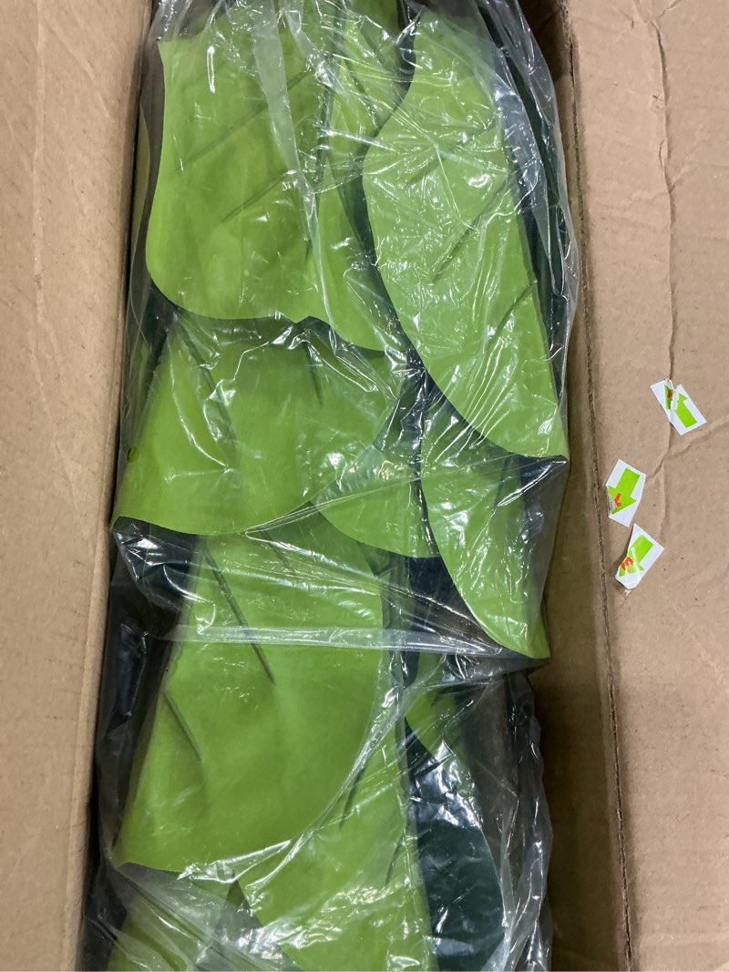 Condition photo showing New/Like New for alupssuc 4ft artificial fiddle leaf fig tree with white planter pot, 4 feet tall fake tree for home decor, faux ficus tree fake moss for indoor outdoor office living room