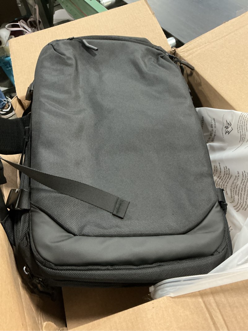 Condition photo showing Good Condition for gherson travel laptop backpack, tsa friendly flight approved carry-on luggage,water-resistant lightweight business rucksack?durable large weekender bag daypack fits 17.3 inch laptop