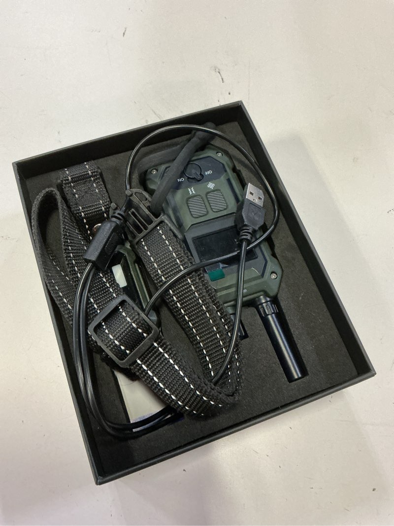 Condition photo showing Good Condition for blackdog military dog shock collar - 4200ft dog training collar with remote, 4 training modes, flashlight & strobe, 3-month battery, ip67 waterproof dog e collar for all breeds 5-150lbs (army green)