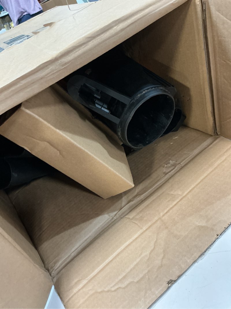 Condition photo showing As Is for worx trivac 3 in 1 electric leaf blower for lawn care, leaf vacuum with 350 cfm & 210 mph, leaf mulcher with metal impeller, wg509 350cfm blower/vac/mulcher