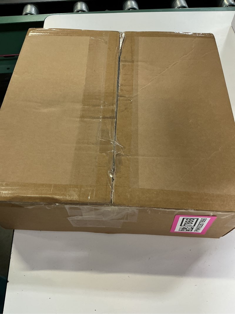 Condition photo showing New/Like New for kinlink 12x12 frame set of 9, 12 by 12 square picture frames with plexiglass for picture 8x8 with mat or 12x12 without mat art collage for wall gallery and tabletop display, 12 x 12 frame white white 12x12