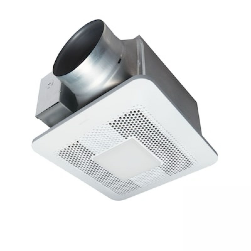  panasonic whisperchoice dc 0.3-sone 150.0-cfm white lighted bathroom ventilator fan