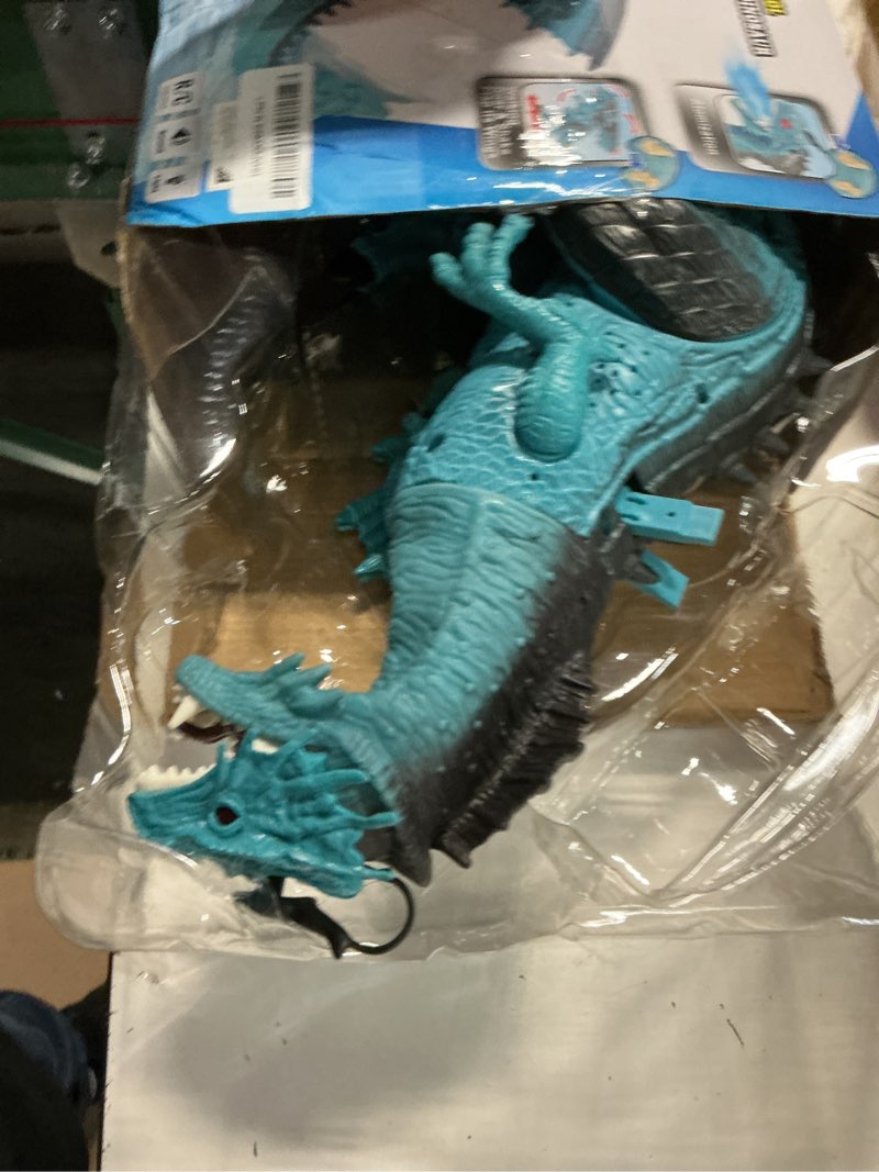 Condition photo showing Good Condition for liberty imports remote control rc ice dragon with breaking smoke toy, large led light up walking roaring and spraying mist, shaking head, light up eyes and sounds ice dragon (w/ smoke)