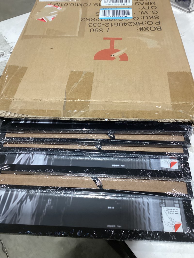 Condition photo showing New/Like New for Giftgarden 11x17 Picture Frames Black Poster Frame for Gallery Wall, Set of 7
