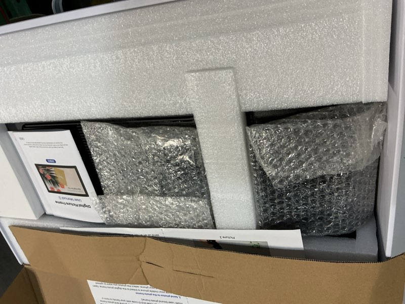 Condition photo showing New/Like New for uhale 21.5 inch large digital picture frame wifi with remote control, 1920 x 1080 fhd ips no touch screen electronic photo frames with 64gb, support sd usb, share photos videos instantly 1 pack - 21.5 inch