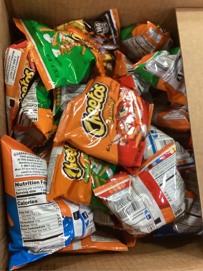 Condition photo showing Good Condition for (BB Jul 29 2025) Cheetos Cheese Flavored Snacks, Variety Pack, (Pack of 40)