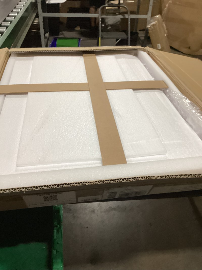 Condition photo showing New/Like New for beveled edge mirror 20x28 inch frameless rectangle bathroom wall mirror explosion proof and shatterproof bathroom vanity mirror wall mounted hang firmly (horizontal or vertical) original color 20"l x 28"w