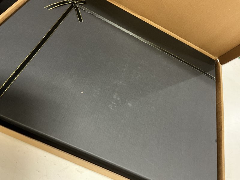 Condition photo showing Good Condition for 18.5"x14.5" rectangular silver serving tray with handles, beautiful mirror polished finish, lightweight classic metallic decorative silverplate tray for wedding anniversary birthday holiday gatherings
