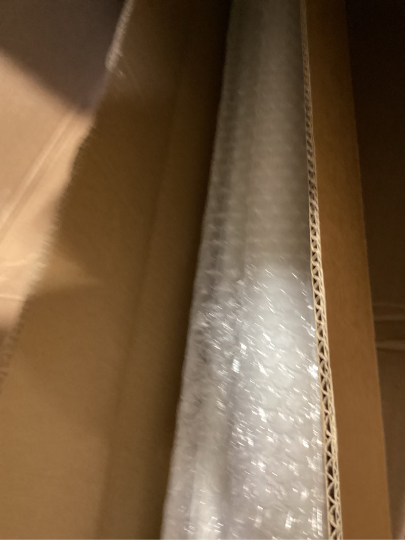 Condition photo showing Good Condition for hestia no drill cordless blackout roller shades screwless waterproof shower window blinds, auto-retraction easy install blind for bathroom/kitchen/office/exterior, white, 32.5" w x 54" h 32.5"w x 54"h signal white