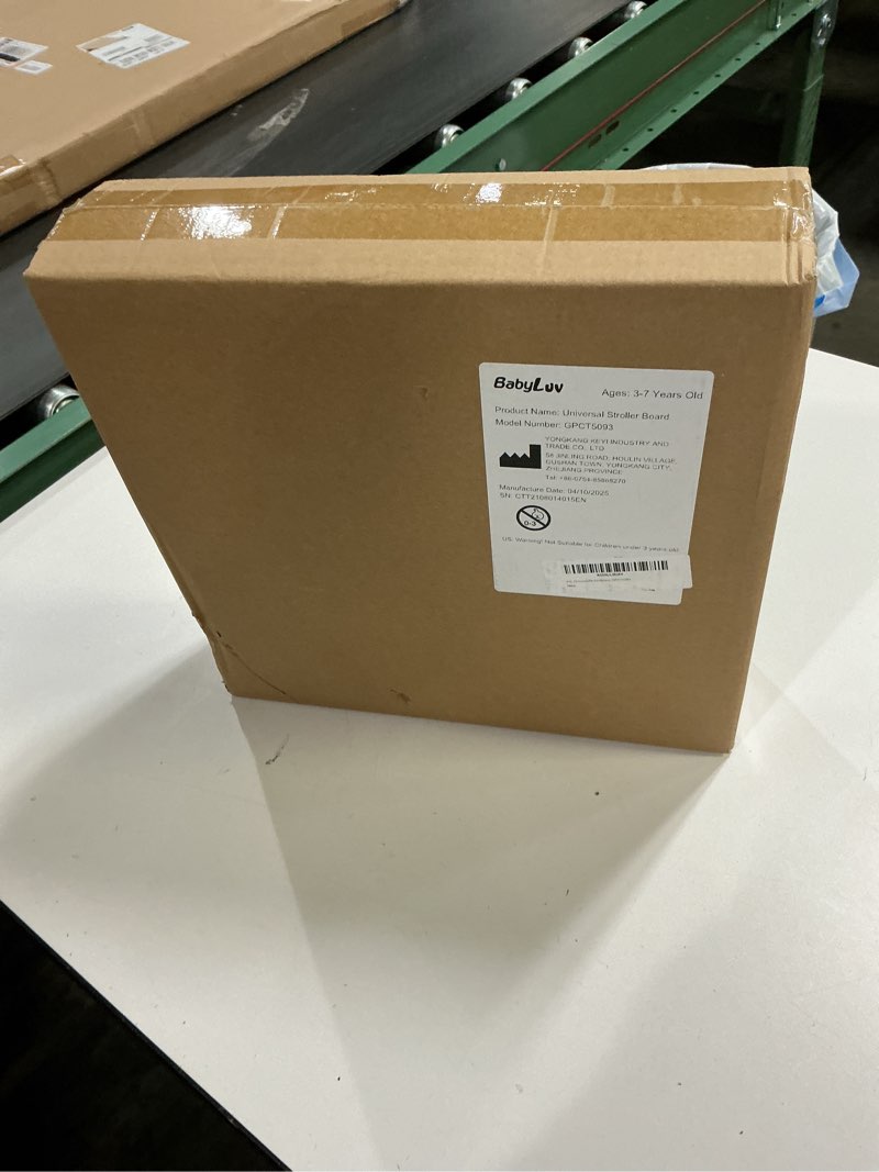 Condition photo showing New/Like New for Universal Stroller Board with Detachable Seat for New Parents, 2 in 1 Sit & Stand Stroller Board, Stroller Standing Board, Stroller Attachment for Toddler to Ride, Holds Children Up to 55lbs 12.8x21.65x14 Inch