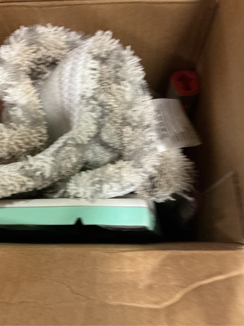 Condition photo showing As Is for Shark Steam Mop with 2 Machine Washable Dirt Grip Pads, Removable Water Tank, Lightweight, Steam Cleaner for sealed Hard Floors, Marble, Stone, Hardwood, Tile, Laminate, White/Seafoam, S1000