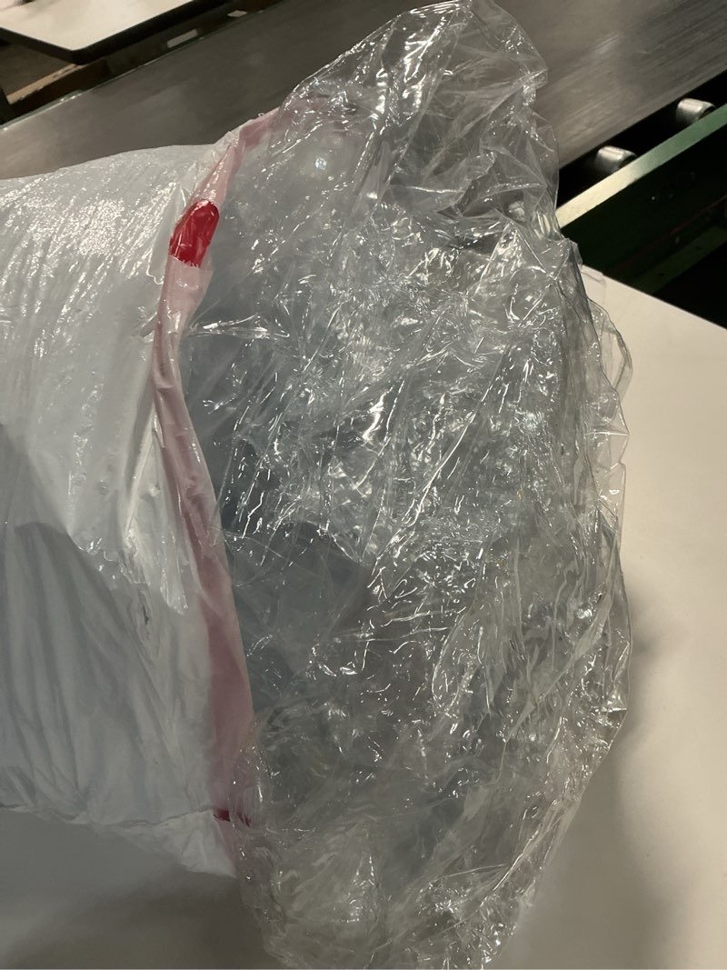 Condition photo showing As Is for Clear l Shape Couch Cover 106" x 59" x 42" Thick Heavy Duty Waterproof Shield Vinyl Sofa Covers for Sectional Couch Sofa for Pets Prevent Scratch by Dogs Cats, Left 106" x 59" x 42" Left