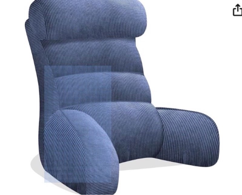 Back Pillow for Bed Sitting Up, Reading Pillow, Extra Large Arm Pillows for Adults for Back Support,Bed Pillow for Sitting up for Watching TV/Gaming/Relaxing